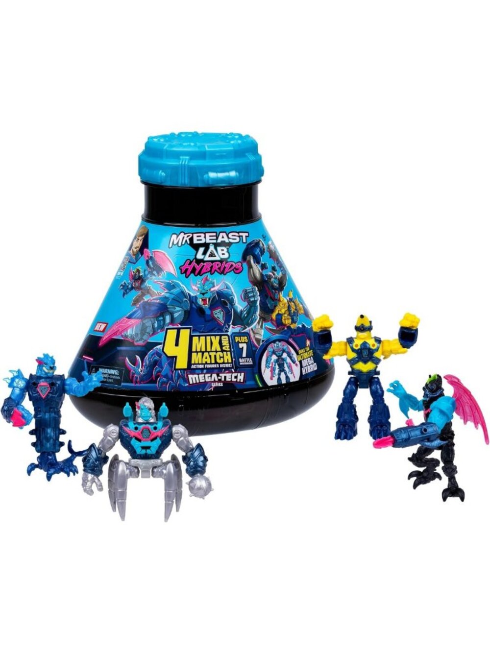 Mega Pack Mix & Match Figures with 7 Accessories - Fun Collectible Toy Set